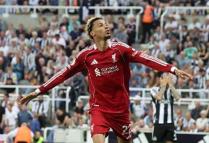 宝盈APP-埃基蒂克在利物浦7场比赛打进4球，追平在巴黎33场进球数量